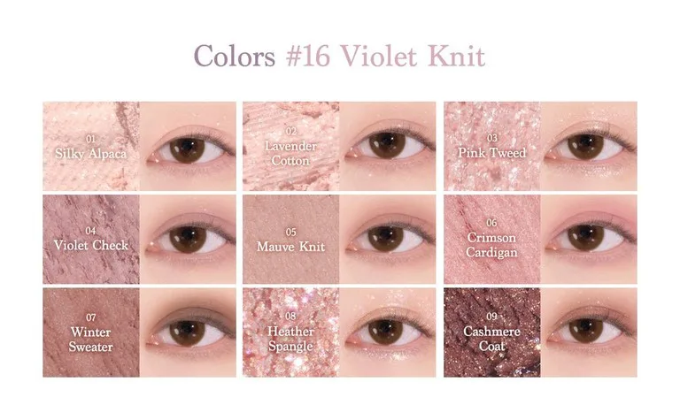 Dasique 16 Violet Knit 
