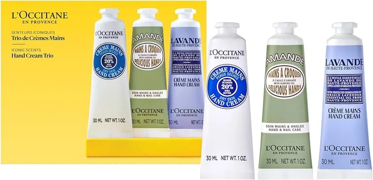 L'Occitane hand cream L'Occitane hand cream scents 